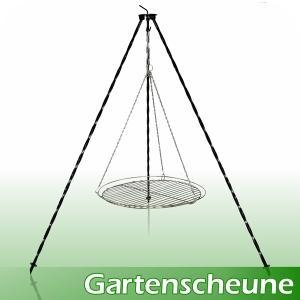 Dreibein Grill mit Hänge Grill Rost eBay